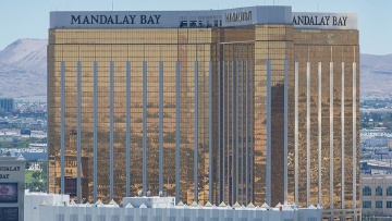 The Mandalay Bay Hotel in Las Vegas, where indoor wayfindin helps visitors navigate large-scale events